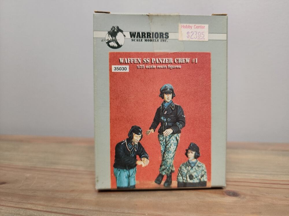 1/35 Vintage Warriors 35030 Waffen SS Panzer Crew 1 Figure Model Set NIB